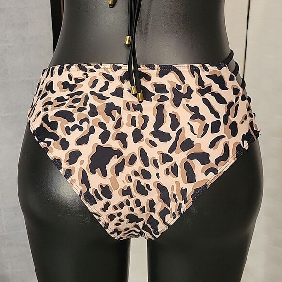 BRAND NEW RUZIYOOG BIKINI SETS WOMEN BIKINI LEOPARD SWIMSUIT TWO PIECE SET - Picture 10 of 16